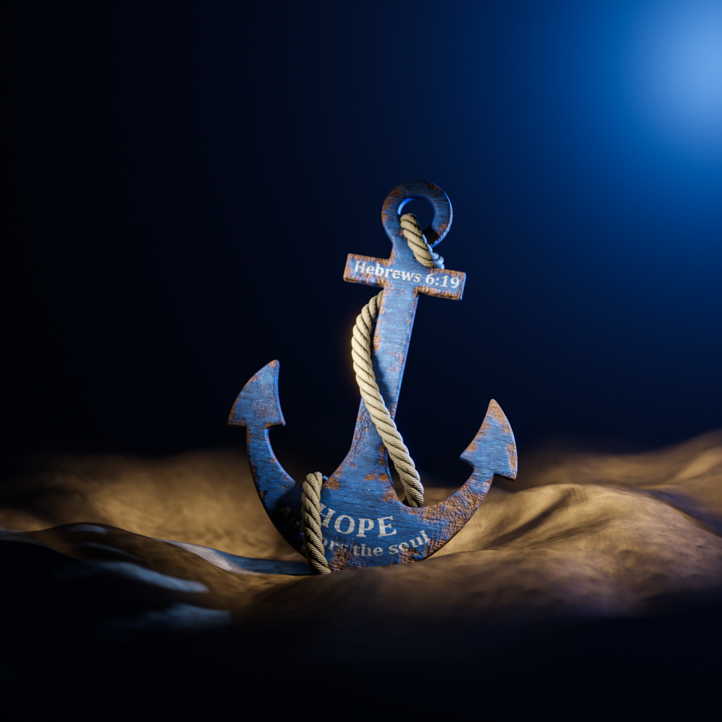 3D Maritime Anchor Model and Rendering