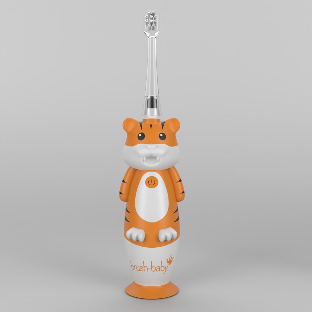 3D Kid-Friendly Toothbrush Model and Rendering