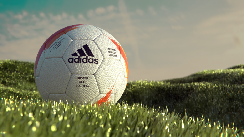3D Sports Ball Model and Rendering