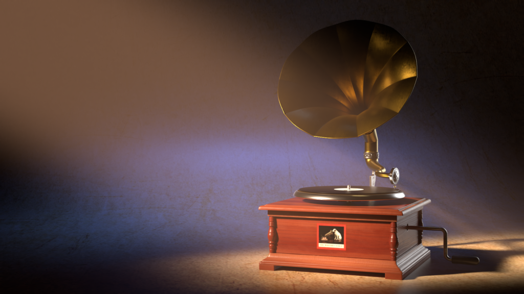 3D Vintage Instrument Model and Rendering