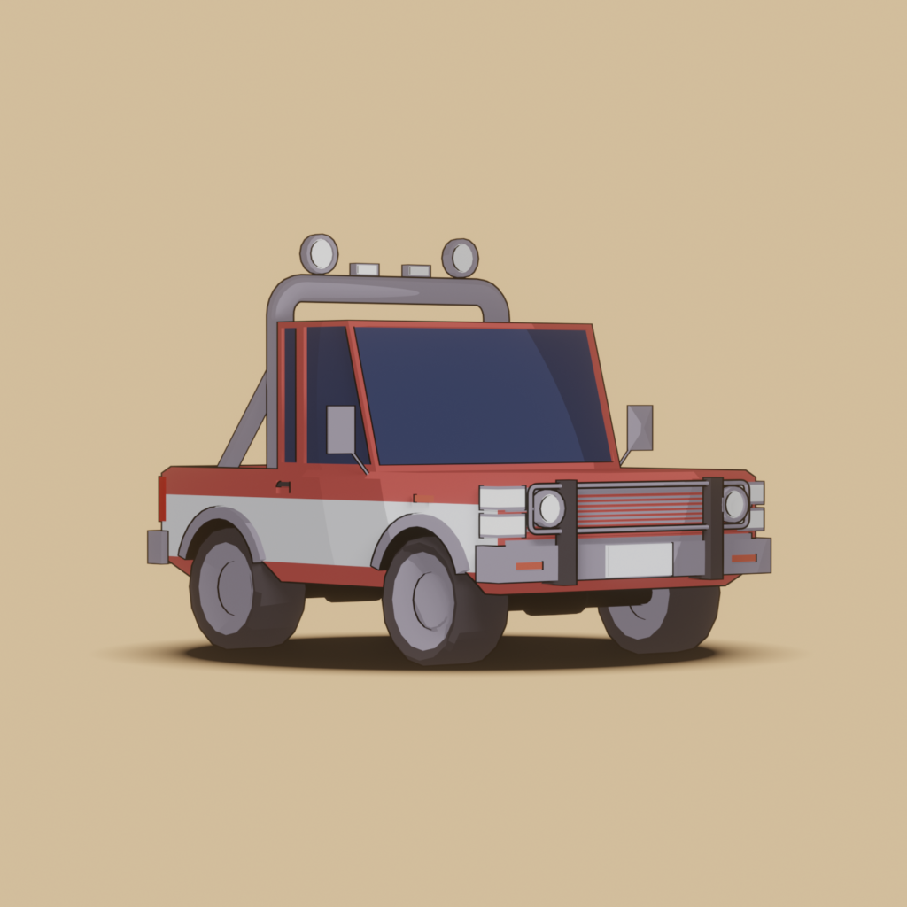 2D Toon Vehicle