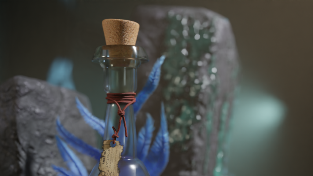 3D Poison Curse Animation
