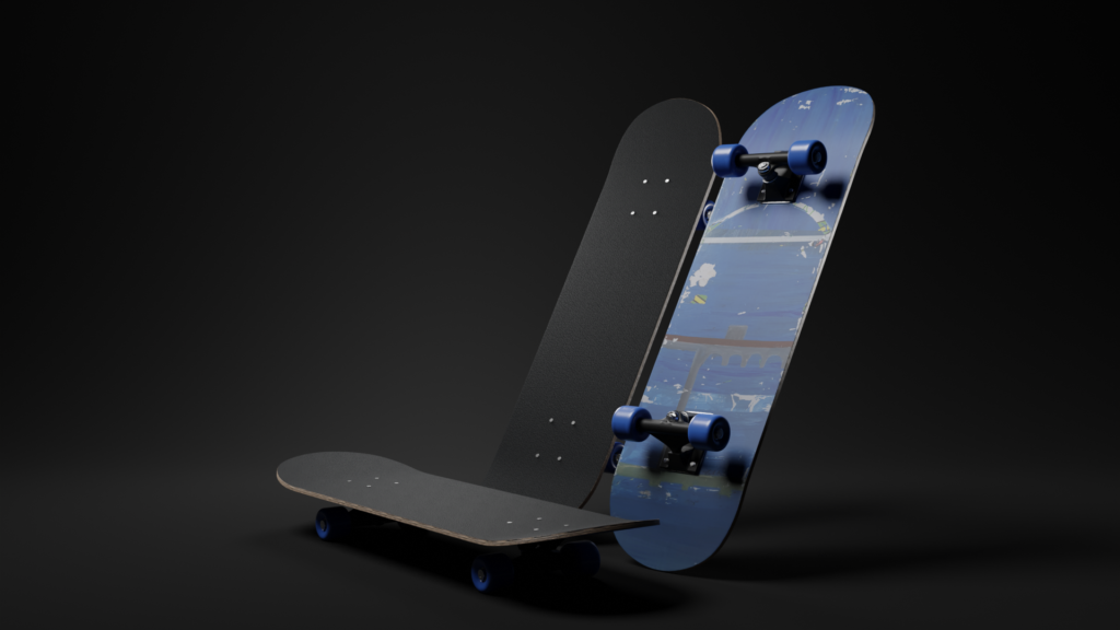 3D Skateboard