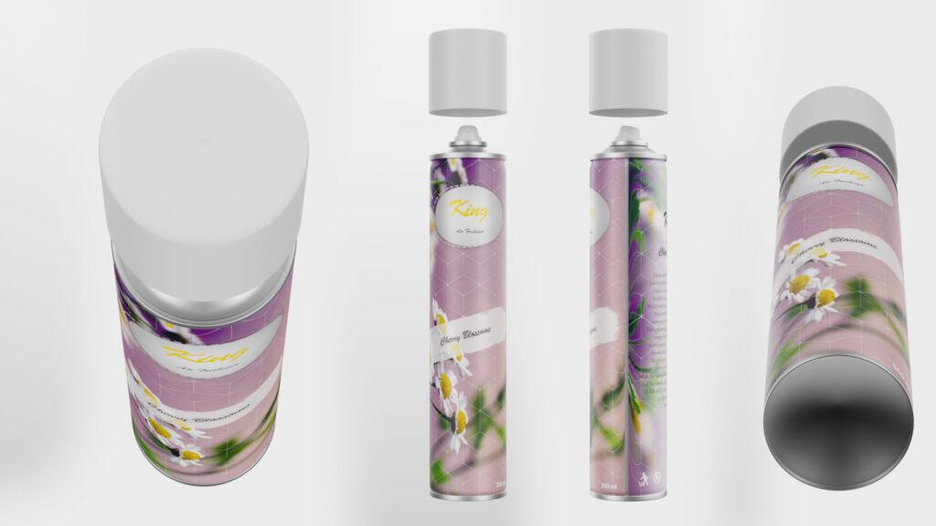 3D Room Spray Model