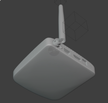 3D Modem Router Animation
