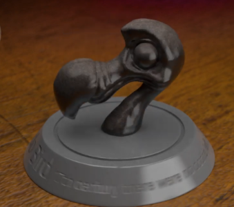 3D Animated and Rendered Bird Model