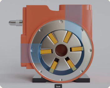 3D Mechanical Model and Rendering