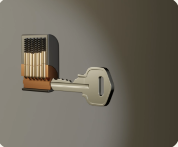 3D Lock Animation