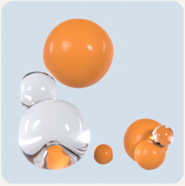 3D Soft Balls Animation