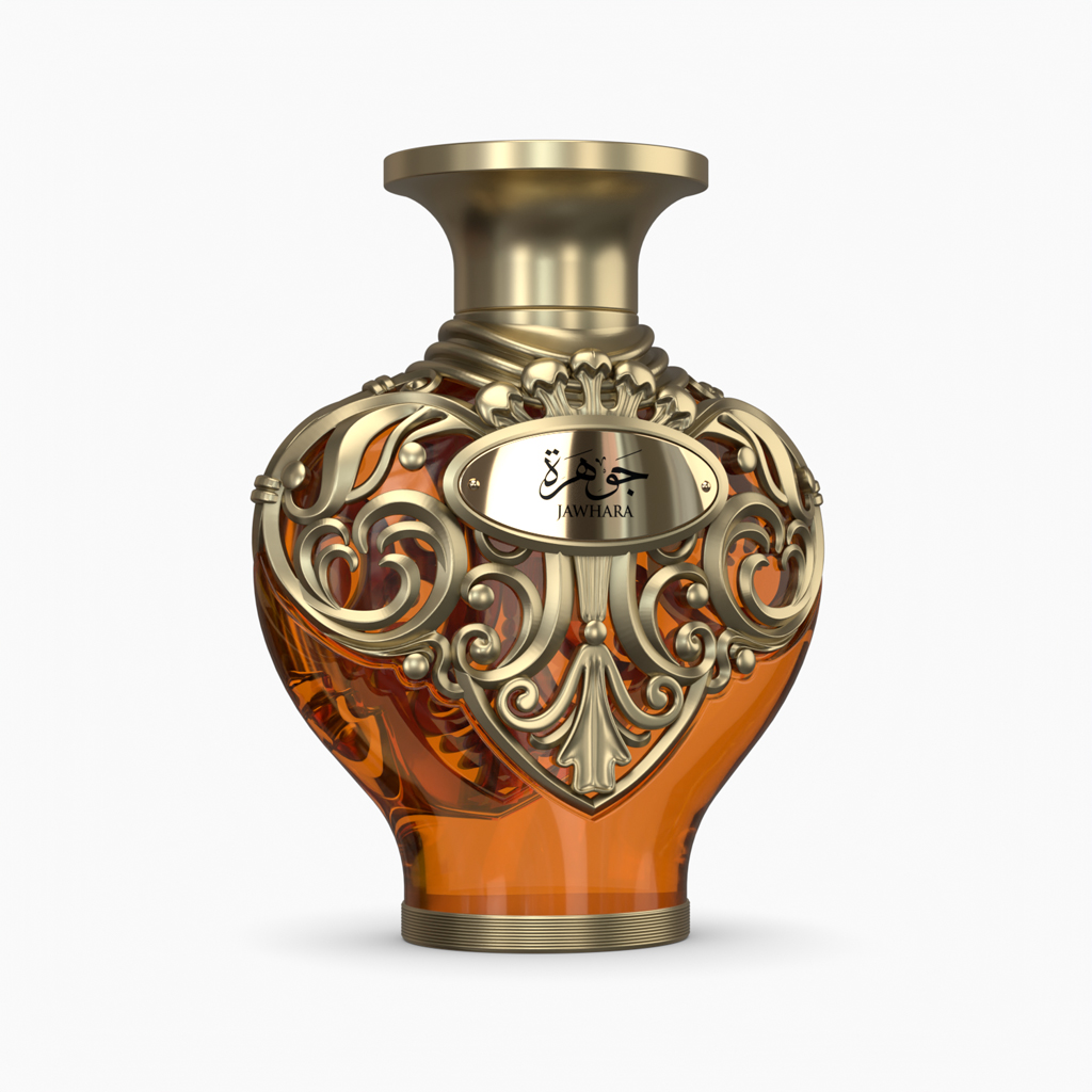 Perfume Collection Rendering luxury 3D product visualization