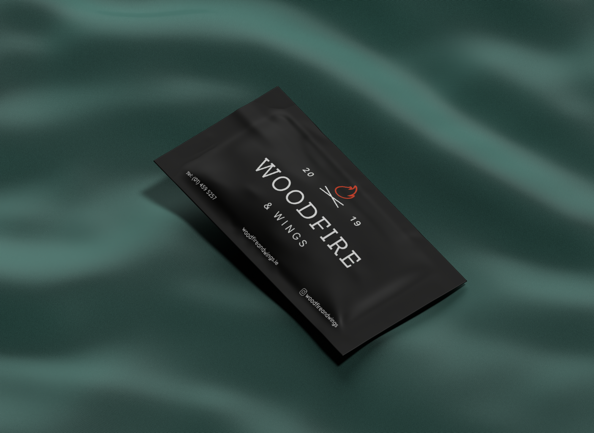 Woodfireand Wings 3D Rendering enhanced fluid pouch cosmetic visualization