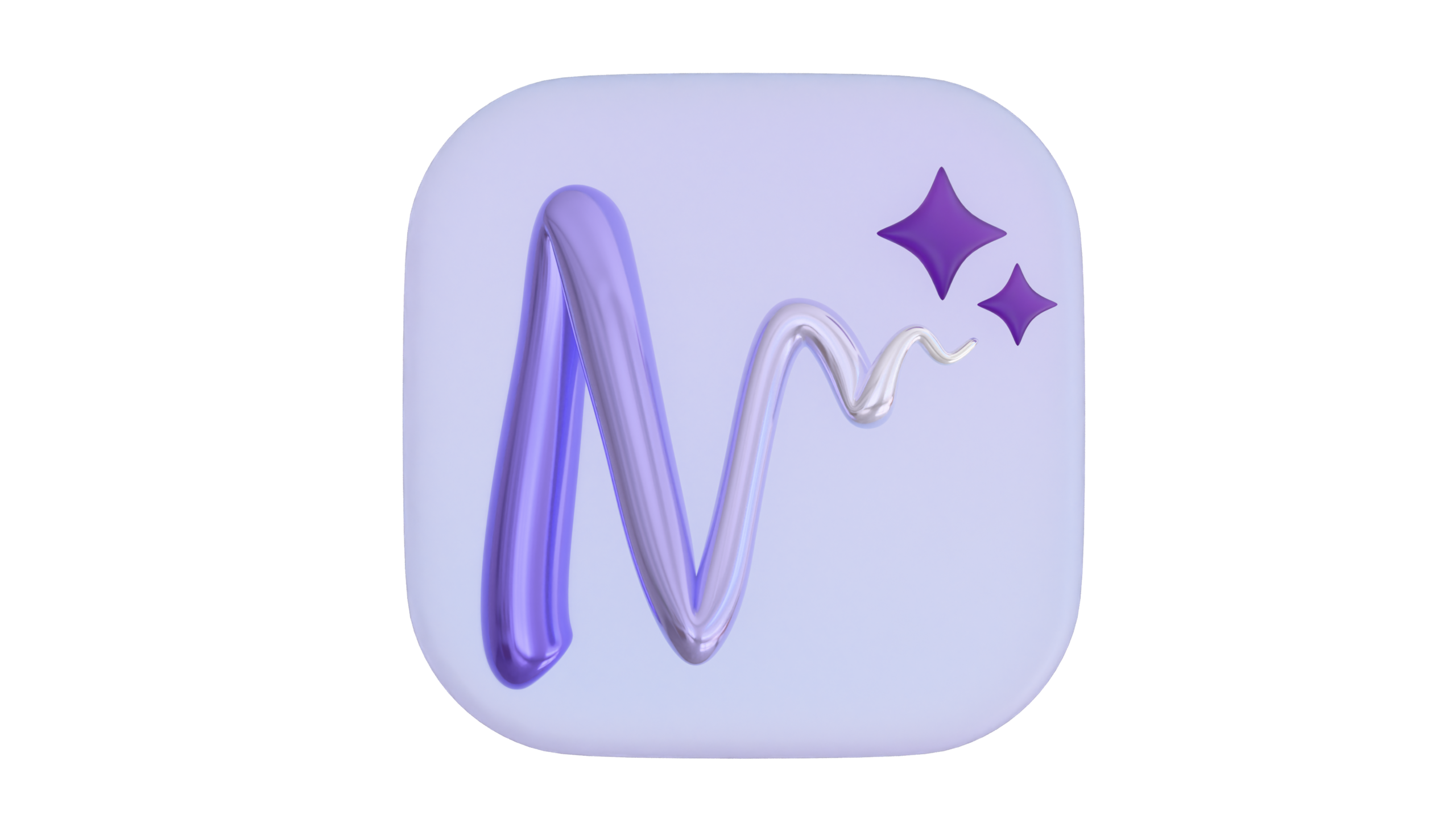 Zaui Logo Animation interactive 3D web asset in Spline